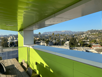 Views of the hollywood sign
